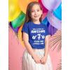 imageTstars 7th Birthday Shirt for Boys or Girls  This is What an Awesome 7 Year Old Looks Like Youth Kids TShirtBlue