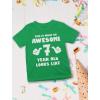 imageTstars 7th Birthday Shirt for Boys or Girls  This is What an Awesome 7 Year Old Looks Like Youth Kids TShirtGreen