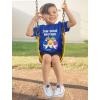 imageTstars Brother Shark Big Brother Shirt Baby Birthday JawsomeHeather Blue