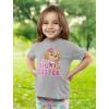 imageTstars Paw Patrol Skye Big Sister Shirt Girls Big Sister Outfit Toddler Kids TShirtGray
