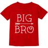 imageTstars Big Brother Shirt Pregnancy Announcement Big Bro Toddler Kids TShirtRed