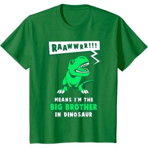 imageKids Big Brother Announcement toddler kids TShirtKelly Green