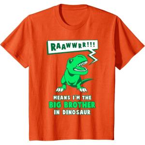 imageKids Big Brother Announcement toddler kids TShirtOrange