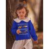 imageTstars Construction Trucks Ugly Christmas Sweater Style Tractors Bulldozers Xmas Kids SweatshirtConstruction  Blue