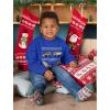 imageTstars Construction Trucks Ugly Christmas Sweater Style Tractors Bulldozers Xmas Kids SweatshirtConstruction  Blue