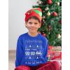 imageTstars Construction Trucks Ugly Christmas Sweater Style Tractors Bulldozers Xmas Kids SweatshirtTrains  Blue
