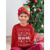 imageTstars Construction Trucks Ugly Christmas Sweater Style Tractors Bulldozers Xmas Kids SweatshirtTrains  Red