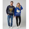 imageTstars DreidelThemed Ugly Hanukkah Sweater  Funny Chanukah Holiday Sweatshirt for Men and Women  Jewish ApparelLit  Multicolor