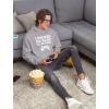 imageTstars Funny Gaming Hoodie for Men  I Paused My Game to Be Here Gamer Gifts Teen Boys ampamp Fans of Video GamesAdult Gray