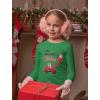 imageTstars Im Digging Christmas Tractor Shirt for Toddler Boys Ugly Snow Plough Long Sleeve Xmas Construction Kids TeeExcavator  Green