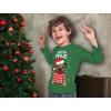 imageTstars Tree Rex Kids Ugly Christmas Shirt Tacky Sweater Style Funny Xmas Holiday Long Sleeve TShirt for Toddler KidsPaws  Green
