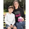 imageTstars Awesome Mom Hoodie for Women  Gift from Daughter or Son for Mothers Day  Sweatshirt Present for MomsBlack