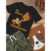 imageTstars Im Digging Thanksgiving Kids Shirt  Cute Turkey Tractor TShirt for Toddler Boys ampamp Girls Holiday OutfitBlack
