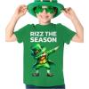 imageTstars Youth Kids St Patricks Day TShirt Lucky Irish Shamrock Clover Design for Boys and GirlsRz  Green
