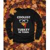 imageTstars Gobble Gobble Turkey Kids Shirt  Thanksgiving Long Sleeve Tee for Toddler Boys Girls ampamp Youth Holiday OutfitCoolest  Black