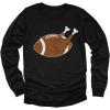 imageTstars Gobble Gobble Turkey Kids Shirt  Thanksgiving Long Sleeve Tee for Toddler Boys Girls ampamp Youth Holiday OutfitTouchdowns  Black