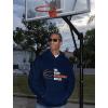 imageTstars Basketball Hoodie for Men  Eat Sleep Ball Repeat Pullover  Gift for Coaches Players and FansBlue