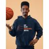 imageTstars Basketball Hoodie for Men  Eat Sleep Ball Repeat Pullover  Gift for Coaches Players and FansBlue