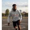 imageTstars Basketball Hoodie for Men  Eat Sleep Ball Repeat Pullover  Gift for Coaches Players and FansGray