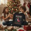 imageTstars Merry Swishmas Boys Basketball Shirt  Funny Ugly Christmas Sweater Style Youth Long Sleeve Holiday TeeHoop  Black