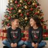 imageTstars Merry Swishmas Boys Basketball Shirt  Funny Ugly Christmas Sweater Style Youth Long Sleeve Holiday TeeHoop  Black
