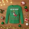 imageTstars Merry Swishmas Boys Basketball Shirt  Funny Ugly Christmas Sweater Style Youth Long Sleeve Holiday TeeHoop  Green