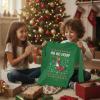 imageTstars Merry Swishmas Boys Basketball Shirt  Funny Ugly Christmas Sweater Style Youth Long Sleeve Holiday TeeHoop  Green