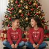 imageTstars Merry Swishmas Boys Basketball Shirt  Funny Ugly Christmas Sweater Style Youth Long Sleeve Holiday TeeHoop  Red