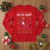 imageTstars Merry Swishmas Boys Basketball Shirt  Funny Ugly Christmas Sweater Style Youth Long Sleeve Holiday TeeHoop  Red