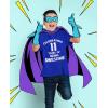 imageTstars 11 Years of Being Awesome 11th Birthday Shirt Boys Girls Youth Kids TShirtBlue