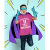 imageTstars 11 Years of Being Awesome 11th Birthday Shirt Boys Girls Youth Kids TShirtPink