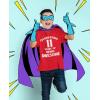 imageTstars 11 Years of Being Awesome 11th Birthday Shirt Boys Girls Youth Kids TShirtRed