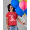 imageTstars 11 Years of Being Awesome 11th Birthday Shirt Boys Girls Youth Kids TShirtRed
