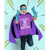 imageTstars 11 Years of Being Awesome 11th Birthday Shirt Boys Girls Youth Kids TShirtViolet