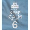 imageTstars Birthday Cake Shirt I Cant Keep Calm Im 6 Childrens Cute Kids TShirtGreen