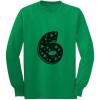 imageTstars Six Years Old Birthday Gift Idea  Im 6 Superstar Long Sleeve Kids TShirtGreen