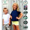 imageTstars Awesome Daughters Get Promoted to Big Sister ToddlerKids Girls Fitted TShirt 2T Gray