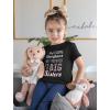 imageTstars Awesome Daughters Get Promoted to Big Sister ToddlerKids Girls Fitted TShirt 2T Gray