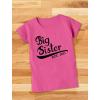 imageTstars Gift for Big Sister 2021 Outfit Siblings Infant Girls Fitted TShirtRed