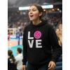 imageTstars Volleyball Hoodie for Teen Girls and Women  Athletic Sports Pullover Gift for Players Coaches ampamp FansBlack