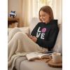 imageTstars Volleyball Hoodie for Teen Girls and Women  Athletic Sports Pullover Gift for Players Coaches ampamp FansBlack