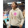imageTstars Volleyball Hoodie for Teen Girls and Women  Athletic Sports Pullover Gift for Players Coaches ampamp FansCream