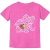 imageTstars Autism Awareness Elephant Toddler Kids TShirtPink