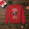 imageTstars Christmas Sweatshirt for Women ampamp Teen Girls  Santa Claws Cat Flamingo  Xmas Holiday PulloverClaws  Red