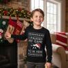 imageTstars Gamer Retro Ugly Christmas Sweater Xmas Party Youth Kids SweatshirtPaused  Black