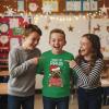 imageTstars Kids Tree Rex Christmas Shirt Funny Ugly Sweater Style Holiday Dino Long Sleeve Tee for ToddlersPaws  Green