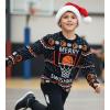 imageTstars Kids Ugly Christmas Sweater  Dino Gamer Merry Swishmas  Funny Holiday Top for Boys ampamp Girls Ugly Xmas Party GiftSwishmas  Multicolor