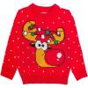 imageTstars Kids Ugly Christmas Sweater  Dino Gamer Merry Swishmas  Funny Holiday Top for Boys ampamp Girls Ugly Xmas Party GiftReindeer  Multicolor
