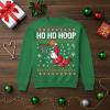 imageTstars Merry Swishmas Basketball Sweatshirt for Men Funny Ugly Xmas Sweater Style Holiday Pullover Gift for PlayersHoop  Green