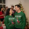 imageTstars Merry Swishmas Basketball Sweatshirt for Men Funny Ugly Xmas Sweater Style Holiday Pullover Gift for PlayersHoop  Green